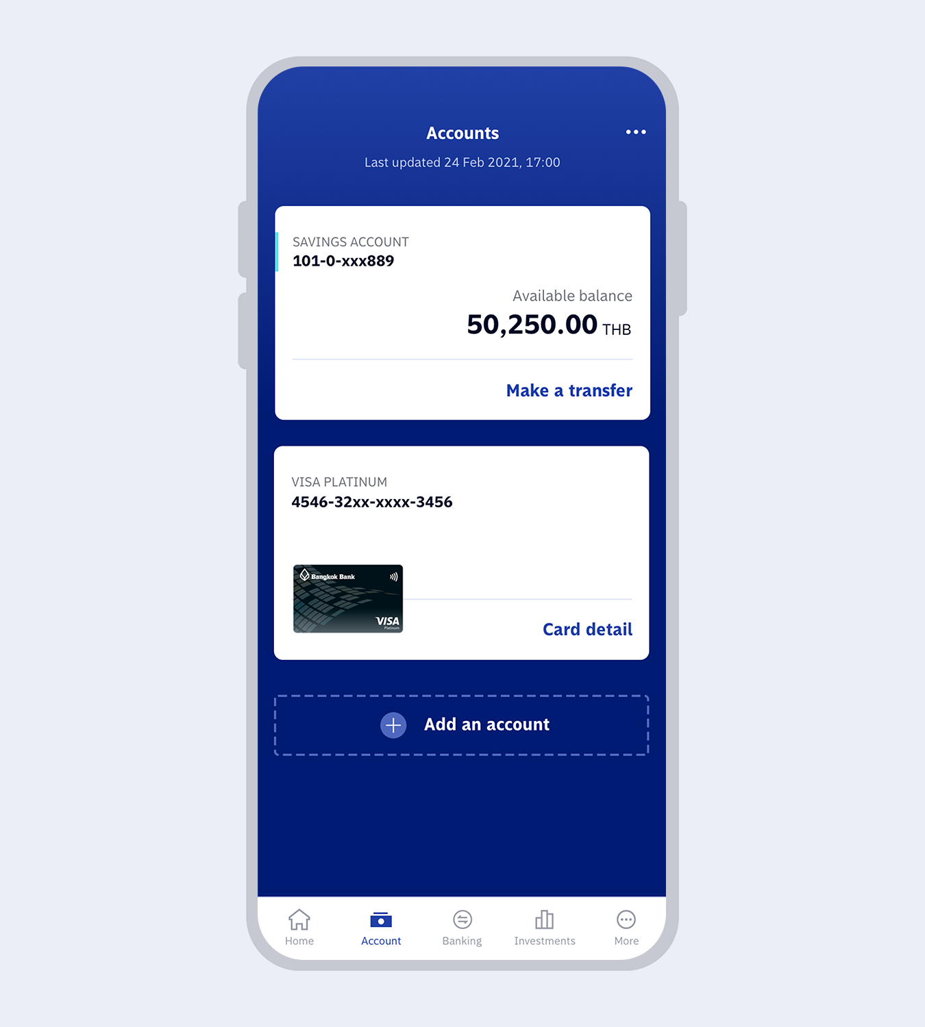 Check Account Activity